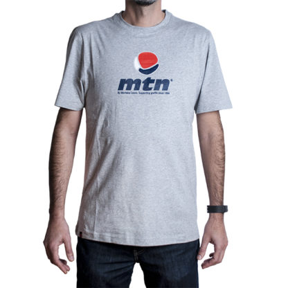 T Shirt Mens MTN Logo grey 2